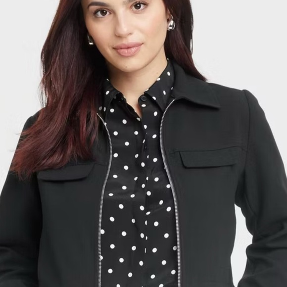 a new day Jackets & Blazers - NWT Women's Zipper Jacket - A New Day™ Size Medium🔥🔥